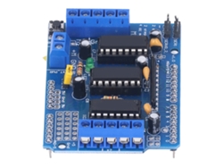 Módulo de expansión de motor paso a paso L293d, placa de control de motor de CC compatible con Duemilanove