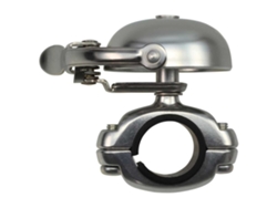 Campainha Mini Suzu Die Cast Prateadocrane Bell