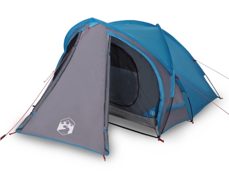 Tienda de campaña iglú para 2 personas impermeable VIDAXL azul