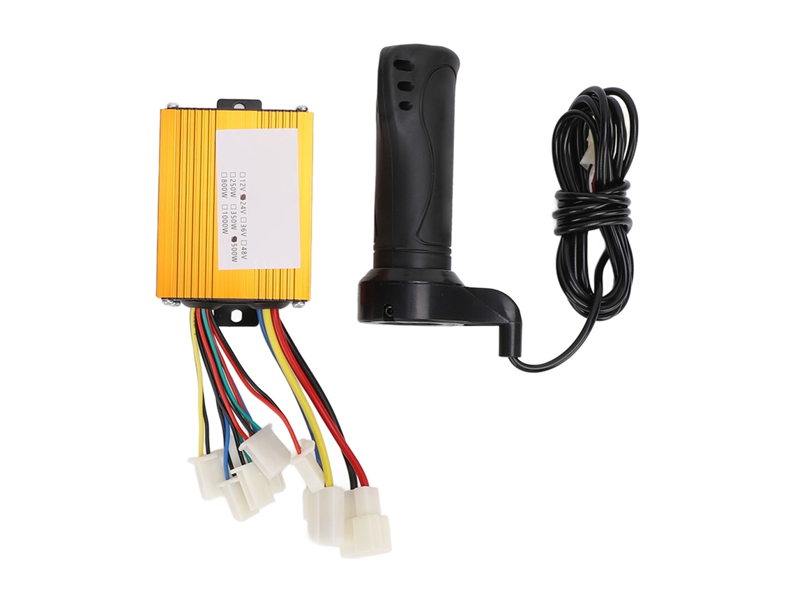 Controlador De Velocidade Com Manopla De Aceleração 24v 500w Para Bicicleta Elétrica Triciclo Scooter