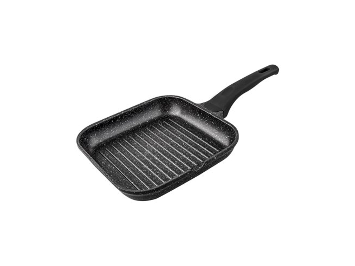 Grill Piedra Mango Fijo Supreme Rayada 28cm