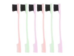 6 Piezas Cepillo Peine De Borde Dual Para Estilizar Cabello Y Cejas