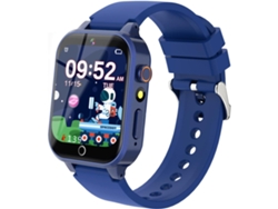 (azul) Reloj Inteligente Para Niños Mejorado Con 26 Juegos Educativos Integrados