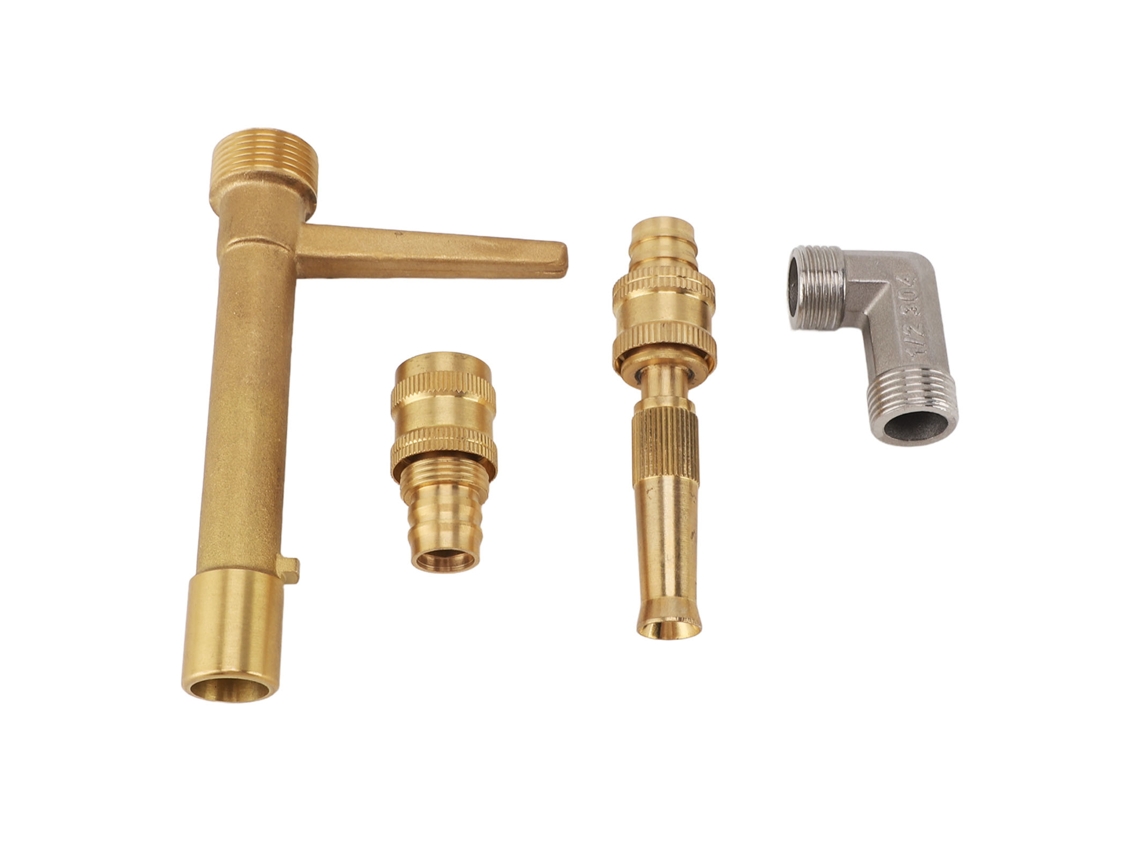 Llave De Acoplamiento Rápido De Latón G3/4 Para Riego, Jardinería, Agricultura Y Huertos.