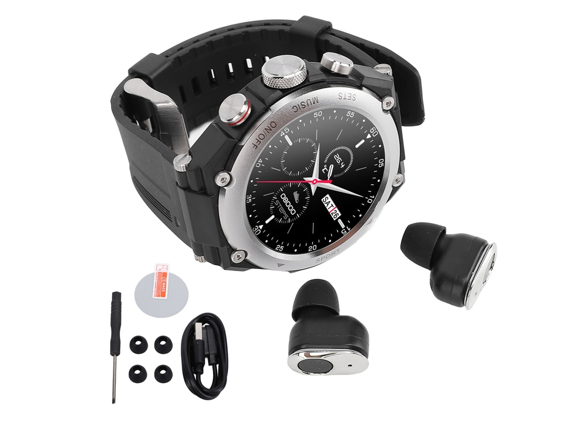 Reloj Bluetooth 2 en 1 EOOCOO con auriculares