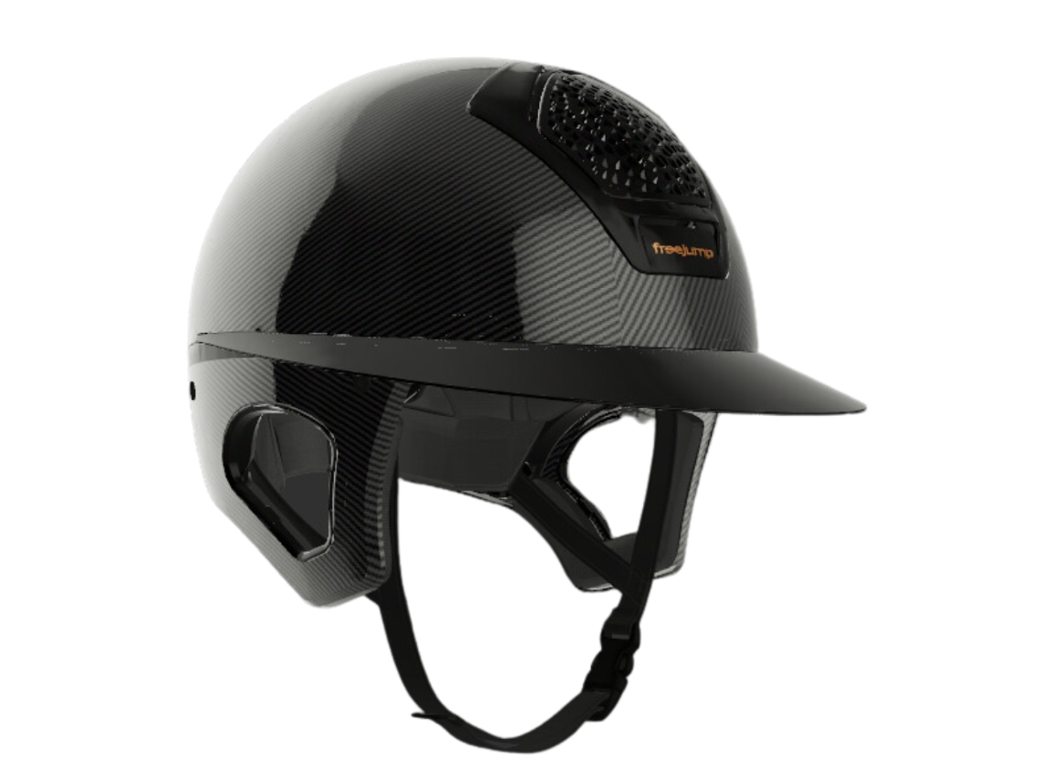 Casco de equitación con protección temporal FREE JUMP Voronoï S (52/56 cm)