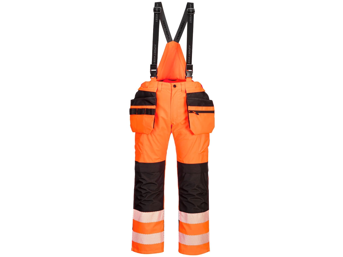 Peto Rain Pw3 De Alta Visibilidad Amarillo Negro / Xxl
