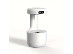Humidificador antigravedad con reloj y luz nocturna Pickifyvayotoy