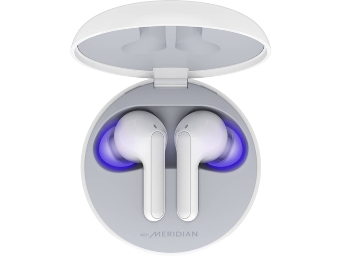 Auriculares Bluetooth True Wireless LG HBS-FN6W (In Ear - Blanco)