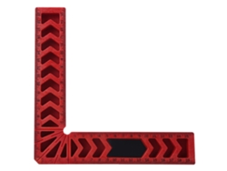 Perfil angular rectangular de 90 grados para carpintería