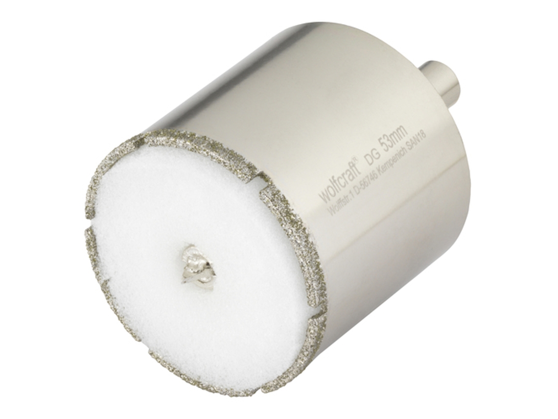 Broca 68mm WOLFCRAFT "Ceramic" con Recubrimiento de Diamante 5931000