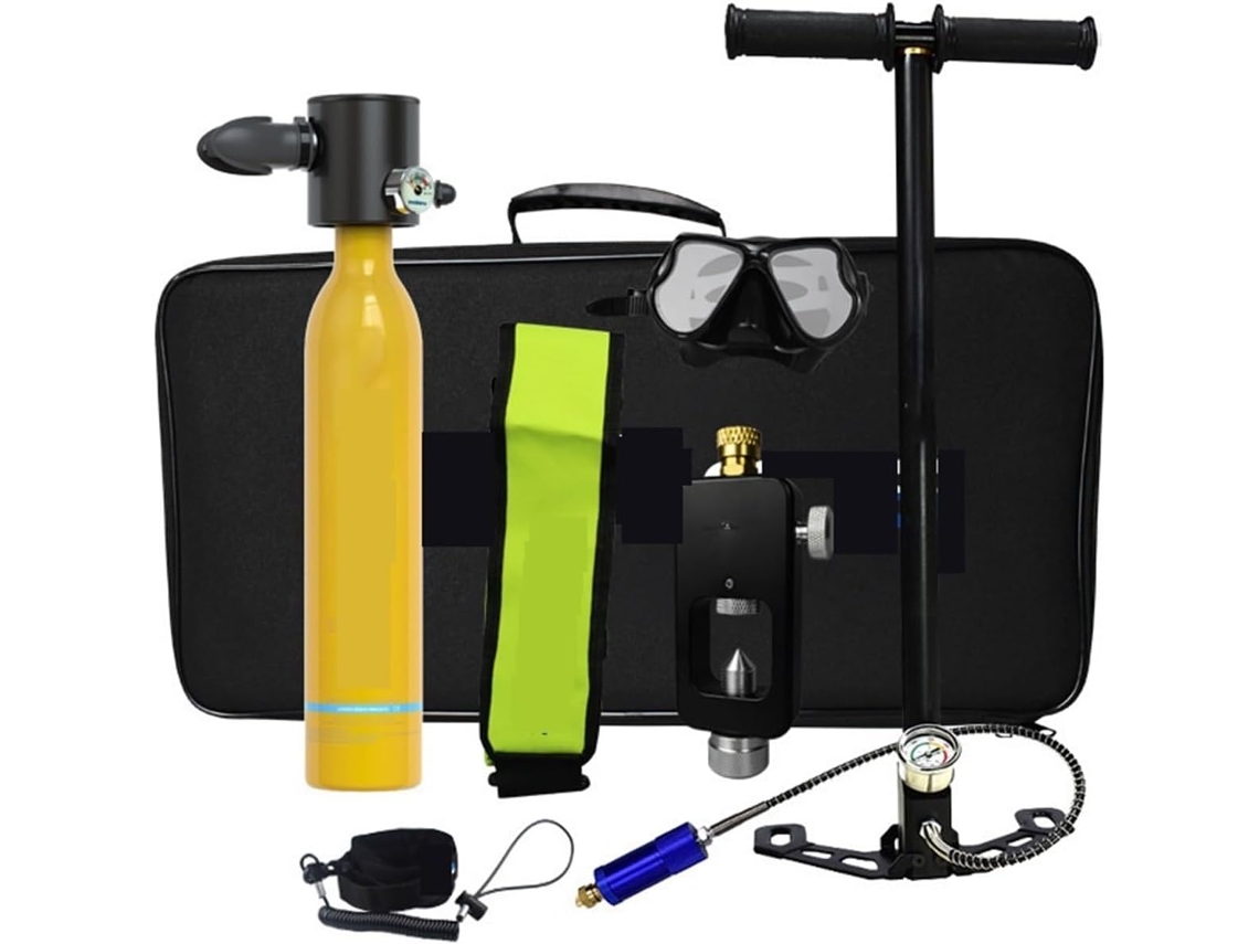 Mini Tanque De Buceo De 0,5 L, Rebreather Portátil