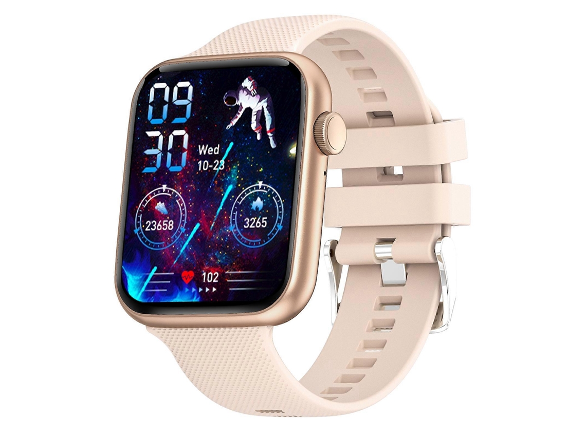 Reloj inteligente HT15 de 1,85 pulgadas con correa de silicona, resistencia al agua IP67, compatible con llamadas Bluetooth y monitorización del sueño. Ly Ebike