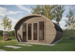 Sauna de exterior Hobbit 500 - Termomadera