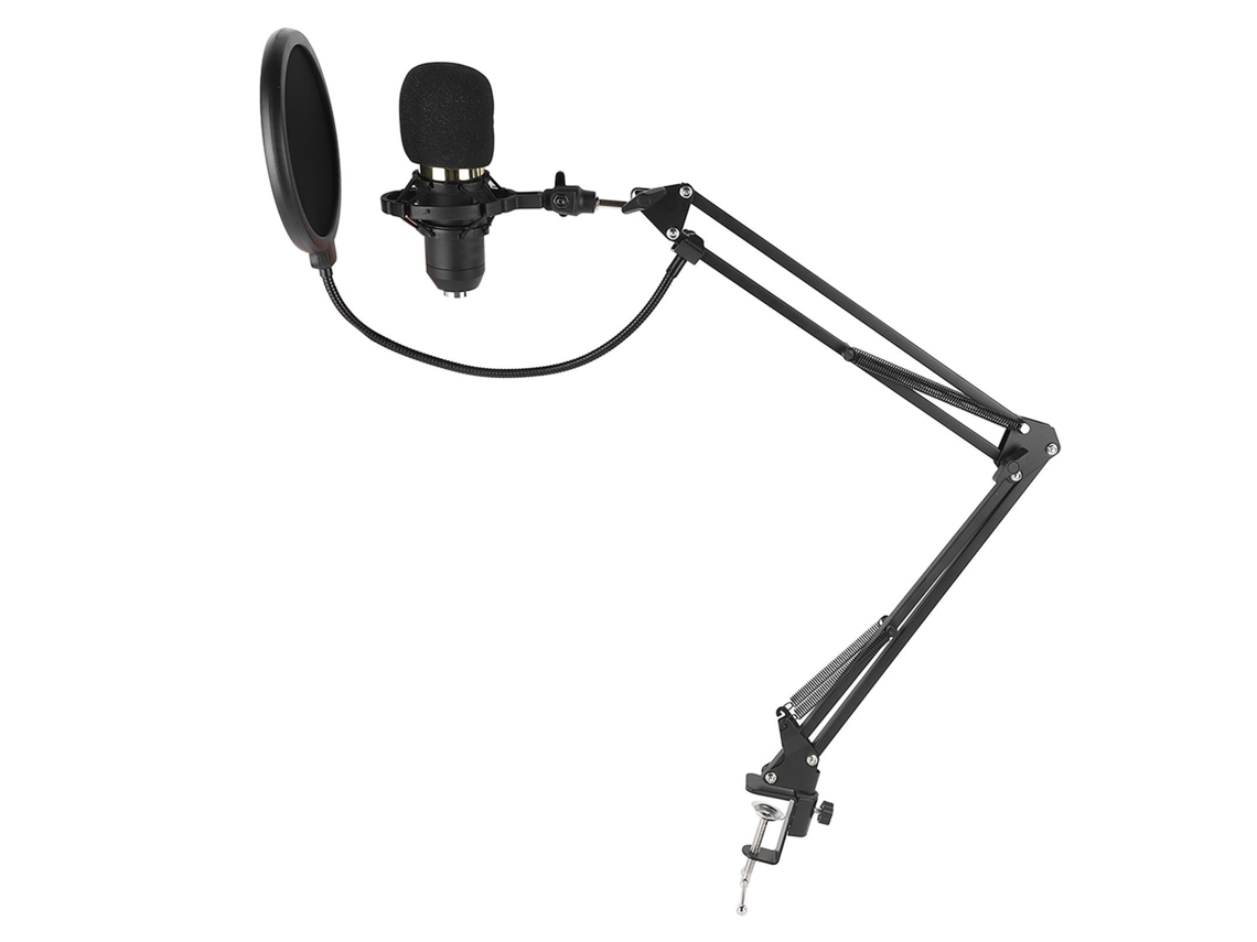 Micrófono De Condensador Profesional Plug And Play Para Pc, Juegos, Streaming Y Grabación.