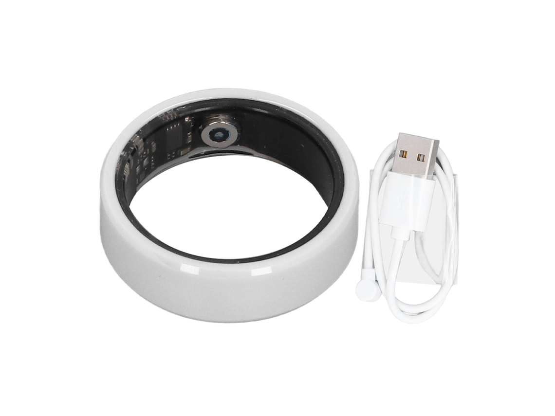 Anillo inteligente: monitor de salud, actividad física y sueño, resistente al agua y con podómetro.
