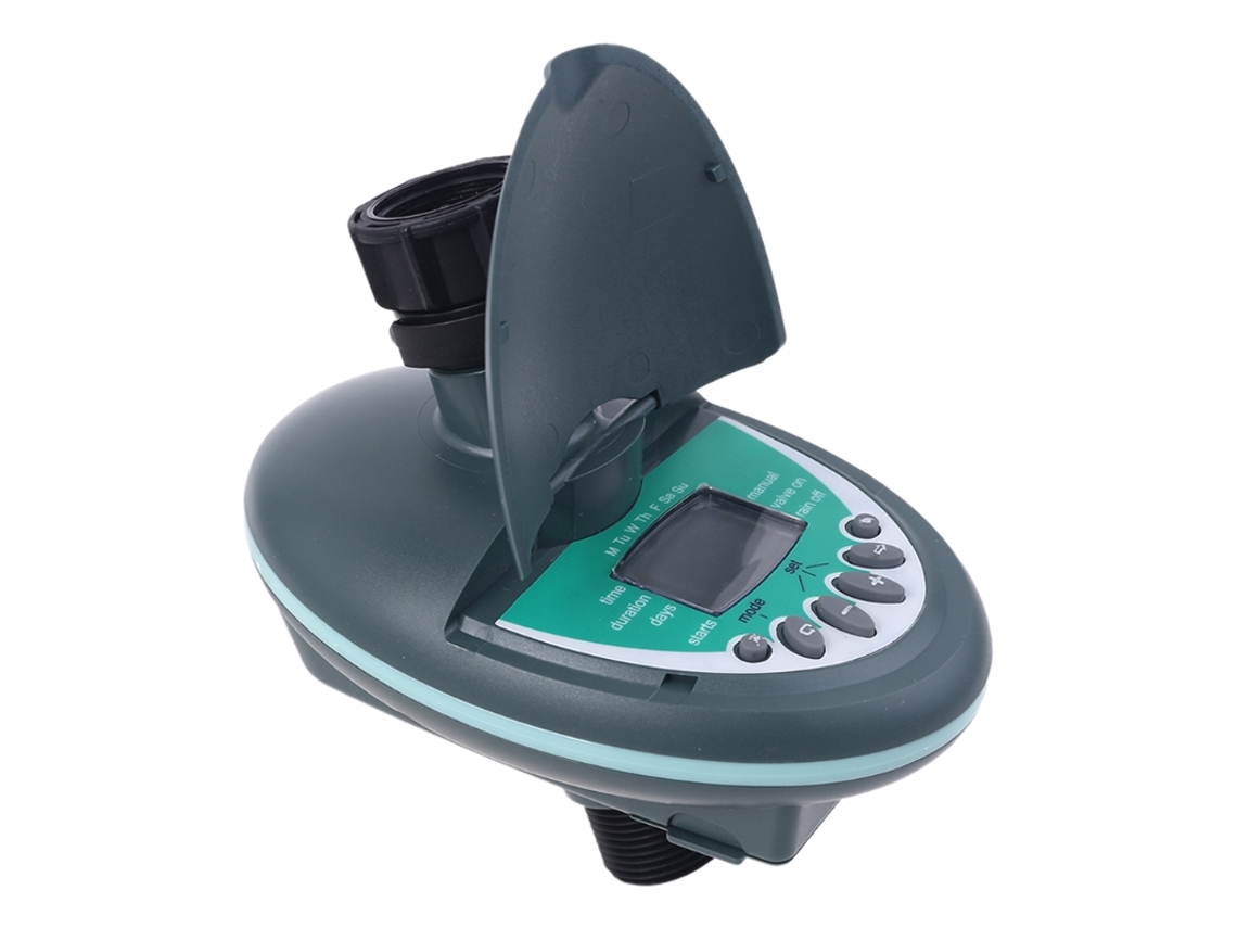 Temporizador electrónico automático para riego de jardines, controlador de riego, pantalla LCD Mdug