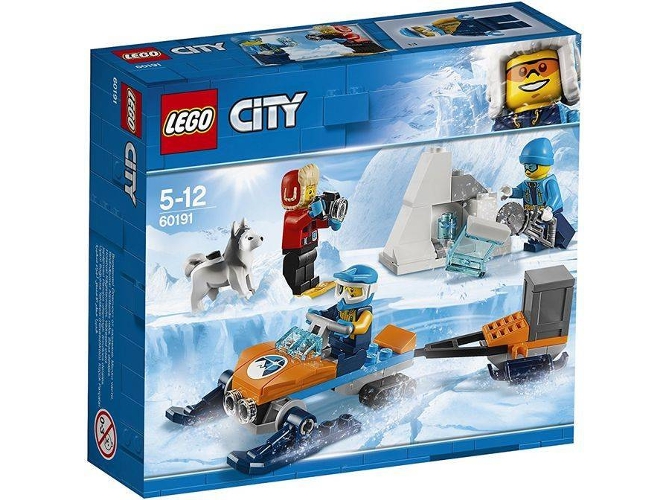LEGO City: Equipo de exploración del Ártico - 60191 (Edad Mínima: 5 - 70 Piezas)