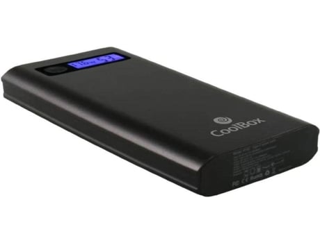 Powerbank COOLBOX PD (20100 mAh - 2 USB - Negro)