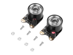 1 Par De Luces Led De Relleno Para Módulo De Cámara Raspberry Pi 3/2/b+, Visión Nocturna Infrarroja, 850 Ir
