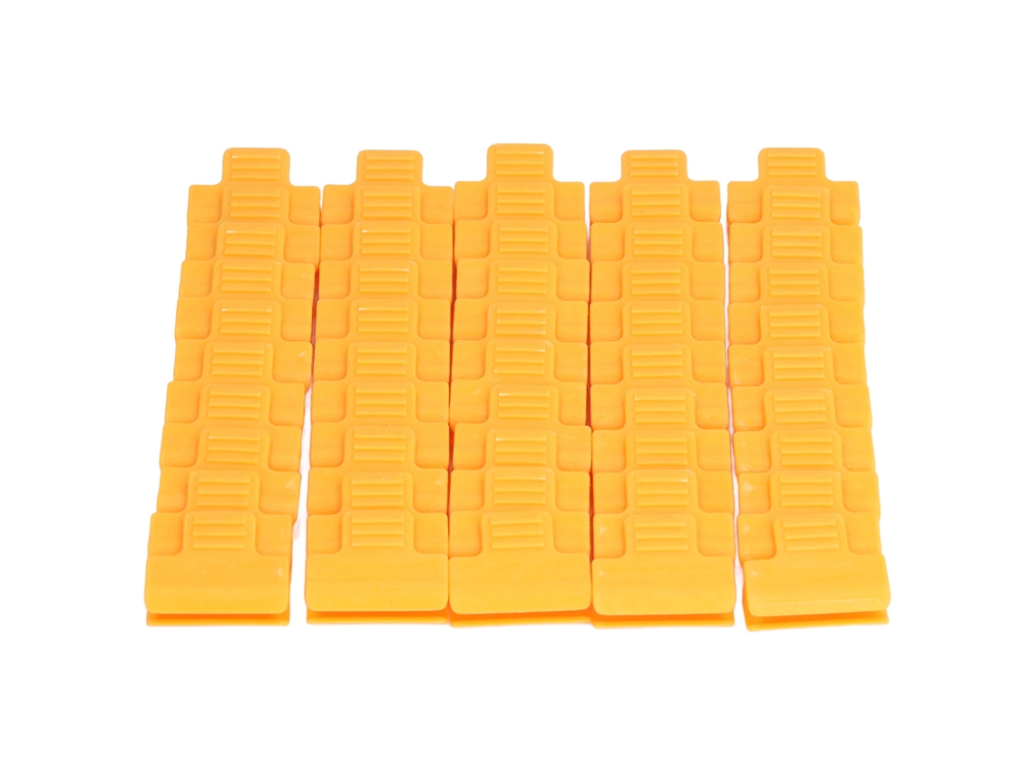 50 clips para pantalla de sombra de acero resistente a la oxidación para invernaderos.
