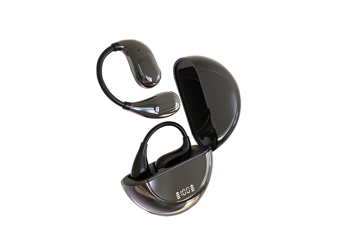 Auriculares Inalámbricos Bluetooth M30, Diseño De Gancho Para La Oreja De Uso Abierto, Batería De Larga Duración Para Deportes Y Juegos.