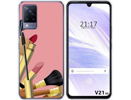 Carcasa Vivo V21 5G TUMUNDOSMARTPHONE Brochas Multicolor