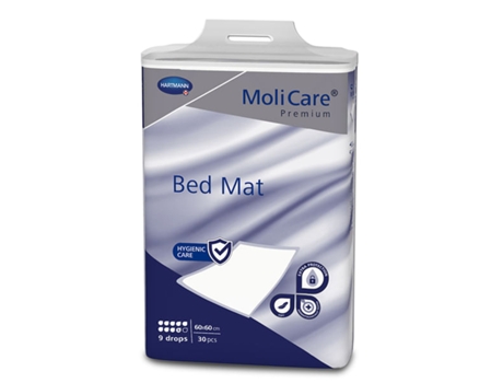 Resguardos Descartáveis Molicare Premium Bed Mat 9 Gotas Tam: 60X60Cm (30Un.)
