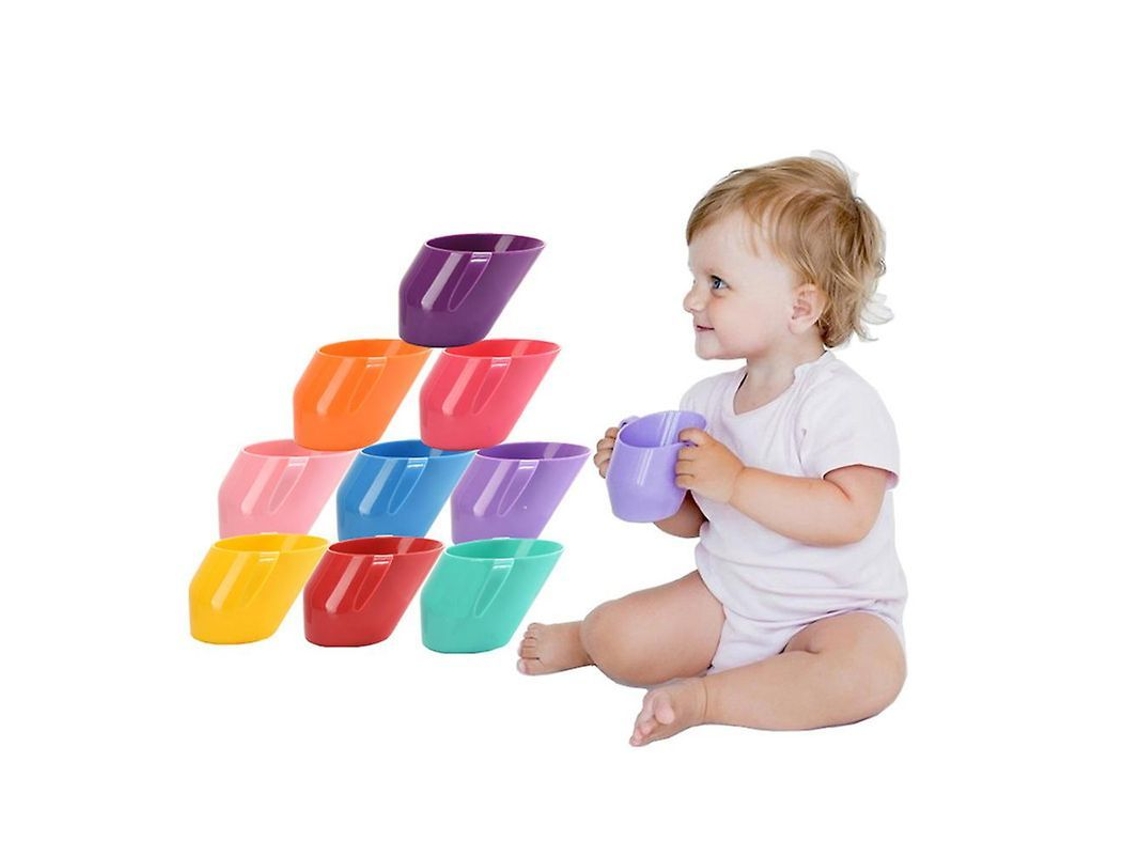 Vaso De Entrenamiento Para Bebés Doidy Cup, Vaso Inclinado Para Que Los Niños Aprendan A Beber.