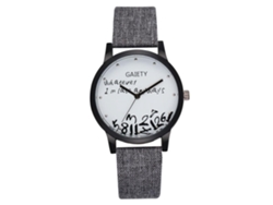 Reloj De Pulsera Casual Moderno Para Hombres De Cuarzo Con Dial Redondo Gris