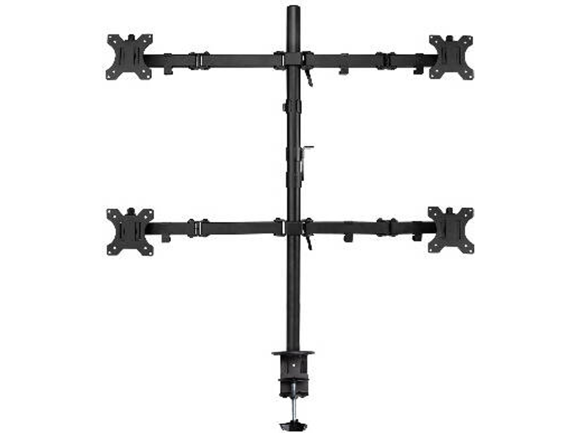 Soporte de Mesa para Pantallas Planas EWENT EW1514 81,3 cm (32") Fijación/Atornillar Negro