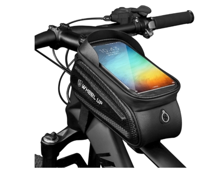 Bolsa para Cuadro de Bicicleta 2L Bolsa para Bicicleta Chronus Accesorios para Bicicletas Regalos para Ciclismo para Hombres Negro BISBISOUS