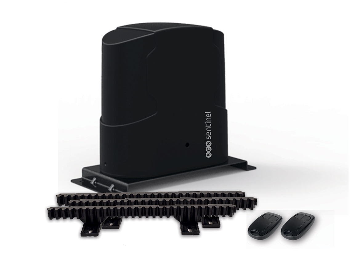SCS SENTINEL Simplyopen Motor de 3 Cremalleras para Puerta Corredera 24V