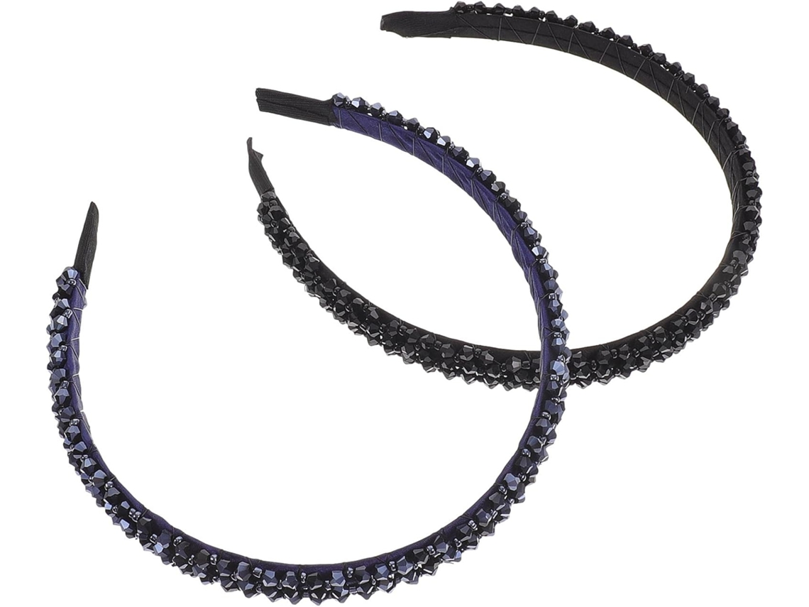 Diademax Décoratifs Cristal 2 Pièces Pour Mujers, Accessoires Coiffure Pinces, Maquillaje Y Soins