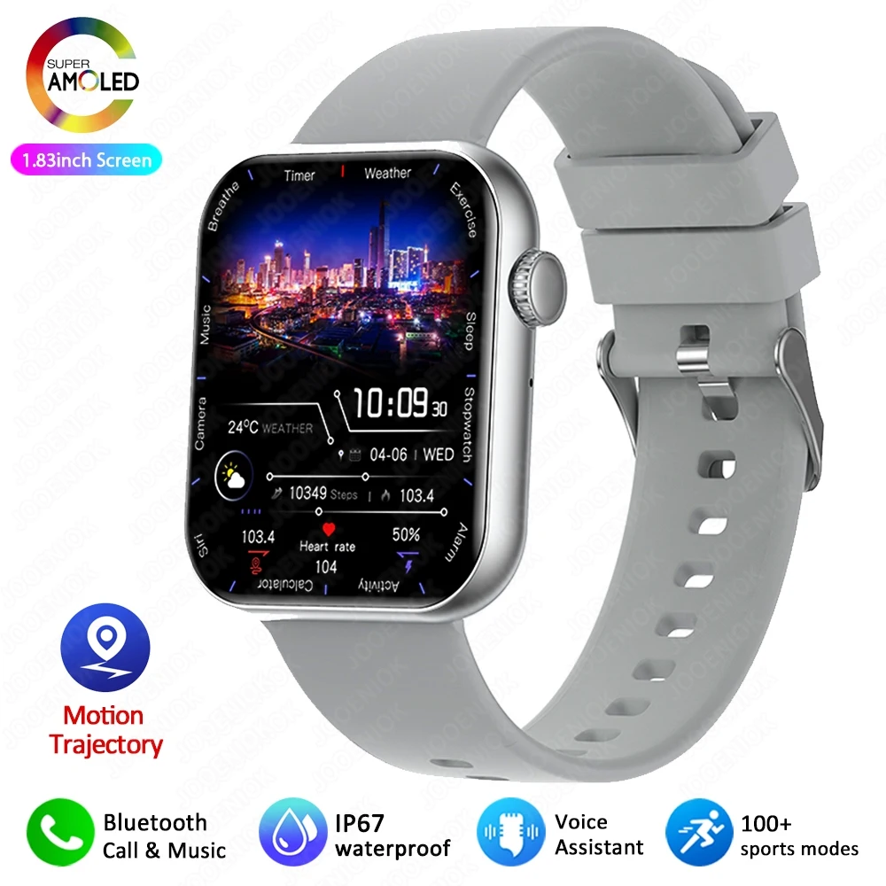 Smartwatch MDUG con Tela Sensível, Saúde, À Prova D'água, Chamadas (mercado negro)