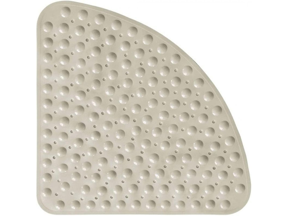 2026-11946-tapete Antideslizante De Ducha Cuadrante Con Ventosas Antibacteriano Lavable A Máquina 54x54cm Cez Marfil