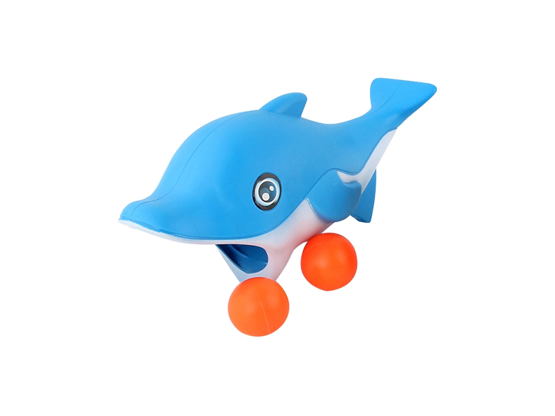 Rebe-juguete De Lanzamiento De Pelotas Ping Pong Interactivo Entre Padres E Hijos Dibujos Animados Delfín Azul Juguete Educativo Rompecabezas Para Niños