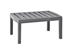 Mesa de jardín LOVELY HOME de plástico moca (78 x 55 x 38 cm)