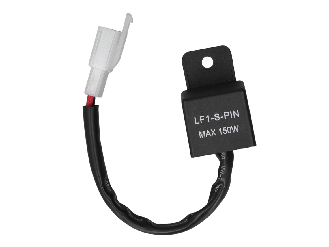 Relé Intermitente Led De 2 Pines Con Cable Para Intermitentes De Motocicleta, Módulo De 150 W Y 12 V Cc