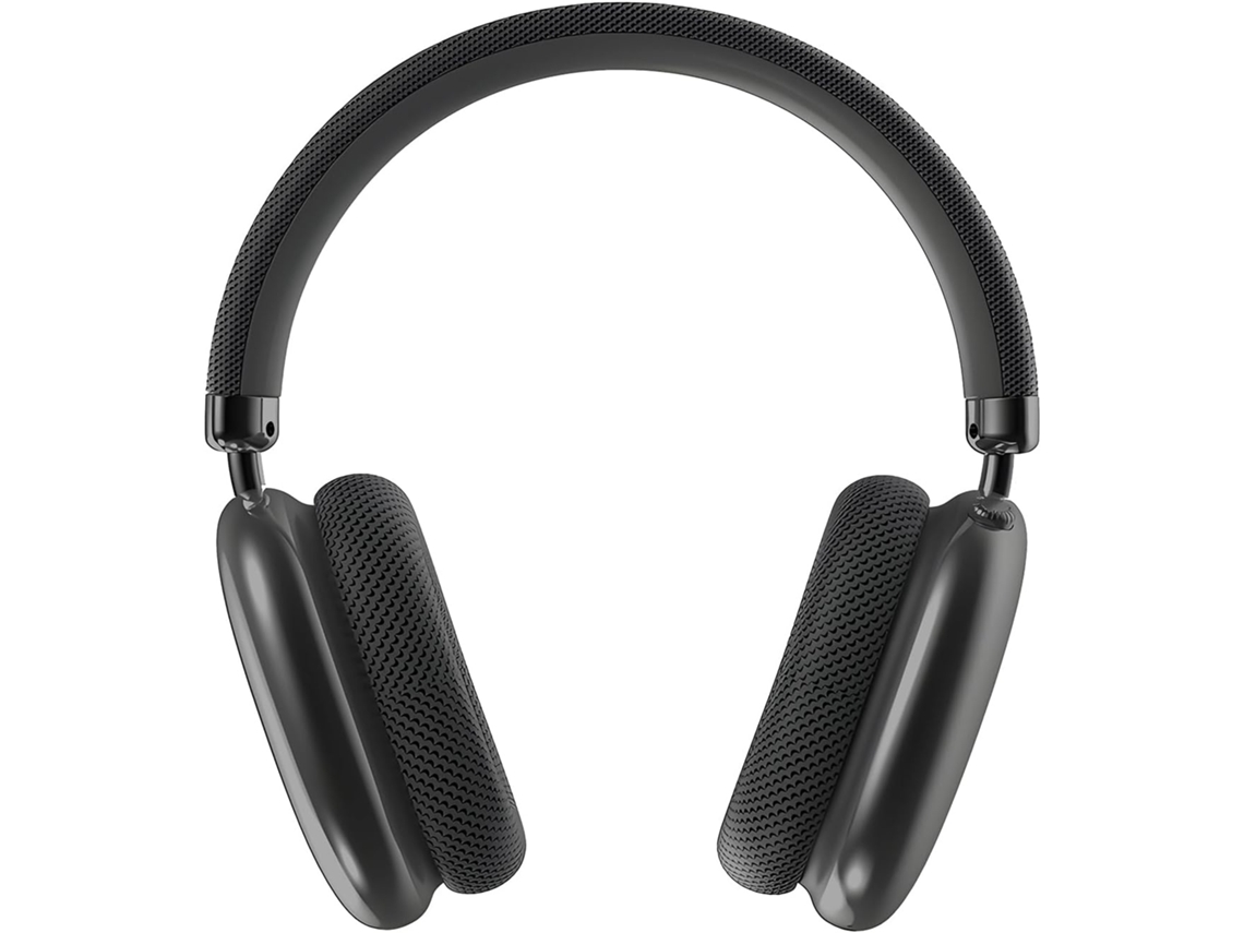 Auriculares inalámbricos Bluetooth, ANC, tiempo de reproducción 24 horas, audio de alta fidelidad, ajustables para iPhone/Android/Samsung (plateados) BISBISOUS