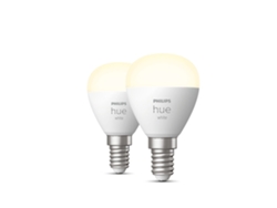 Philips Hue Spherical White - Bombilla inteligente E14 Pack de 2 PHILIPS