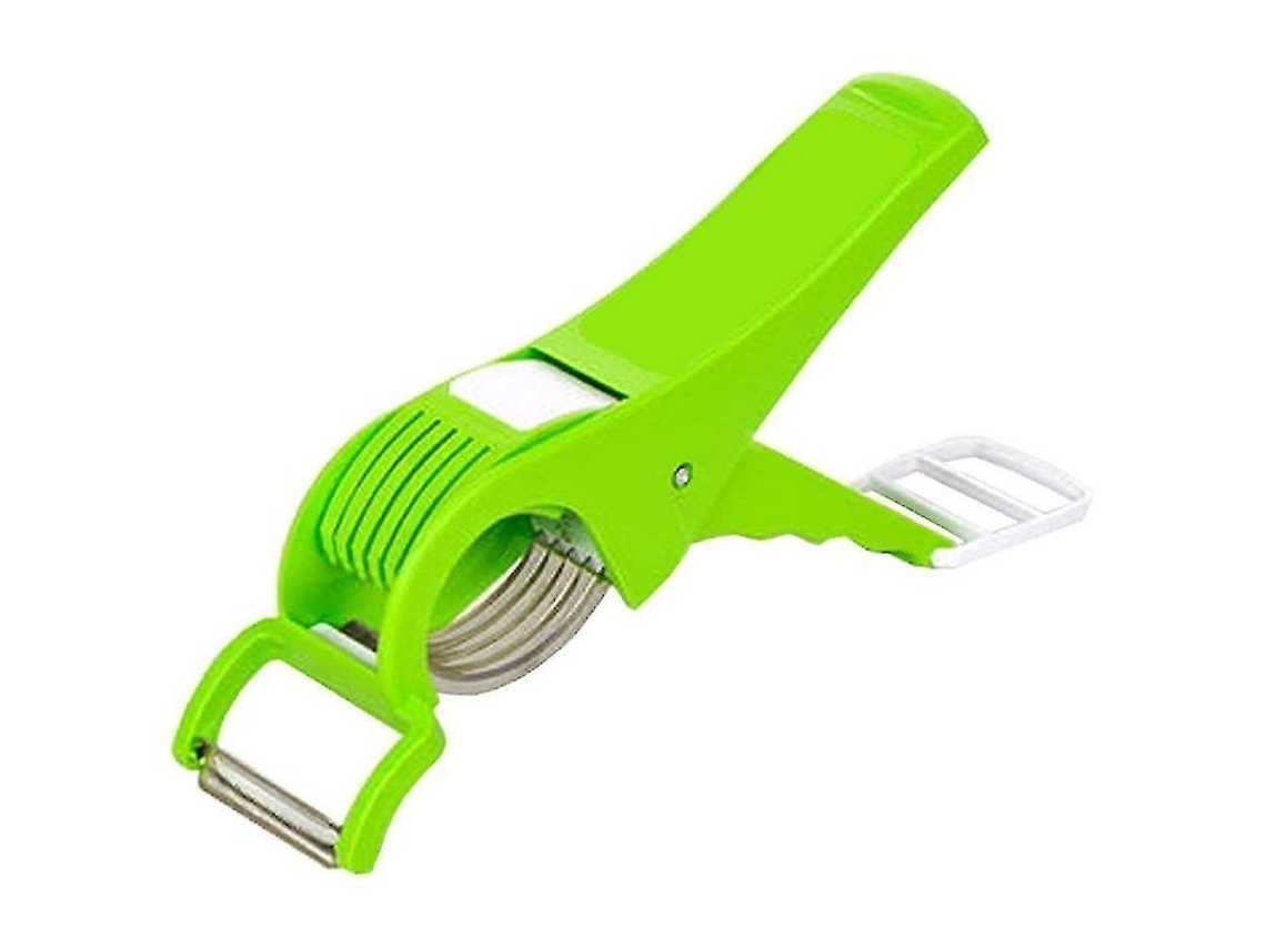 Cortador de verduras multifuncional con pelador afilado de acero inoxidable para frutas y verduras - Regalo para el Día de la Madre