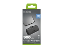 Powerbank SBS Nanotub 5.000Ma (10W - Negro)