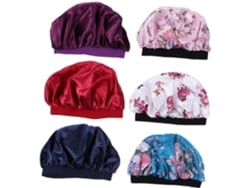 Gorro De Noche Grande De Satén Elástico De 12 Piezas