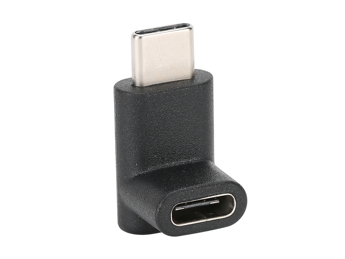 Adaptador Usb-c (conversión De Macho A Hembra En Ángulo Recto De 90 Grados)