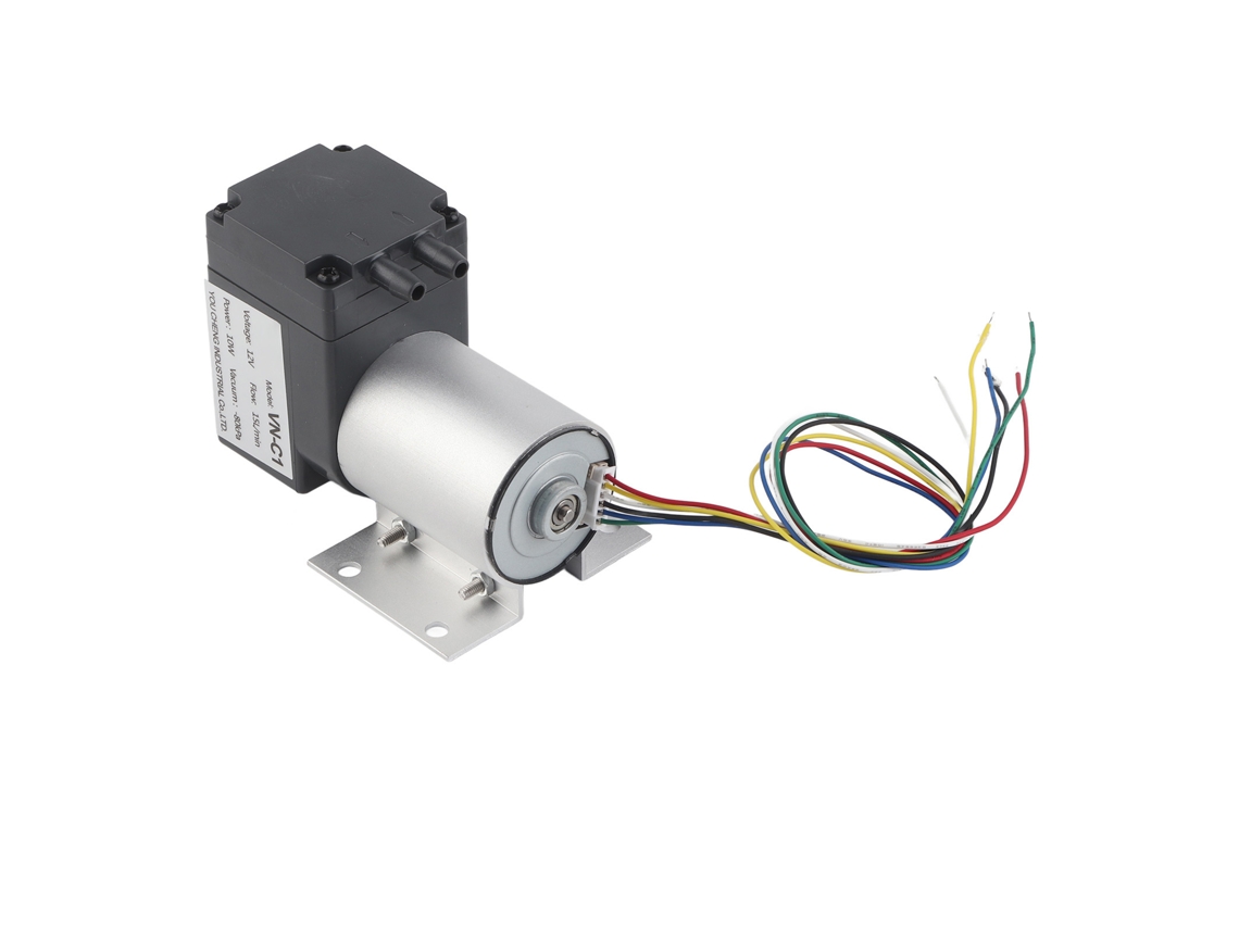 Bomba De Vacío De Microdiafragma Sin Aceite De 12 V Cc Y 10 W, Resistente A Altas Y Bajas Temperaturas.