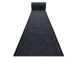 Felpudo Alfombra de Pasillo con Refuerzo de Goma Málaga Antracita 2082 100 cm