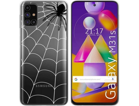 Carcasa Samsung Galaxy M31s TUMUNDOSMARTPHONE Araña Multicolor
