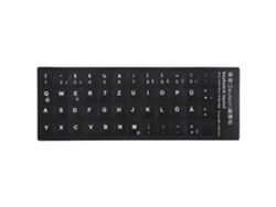 Pegatina de diseño de teclado para aprender alemán para portátil o escritorio Everley891