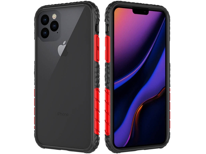 Funda iPhone 6 Plus, 7 Plus, 8 Plus Protective Negro